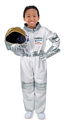 Disfraz Para Niño De Astronauta Talla Única 5 Piezas