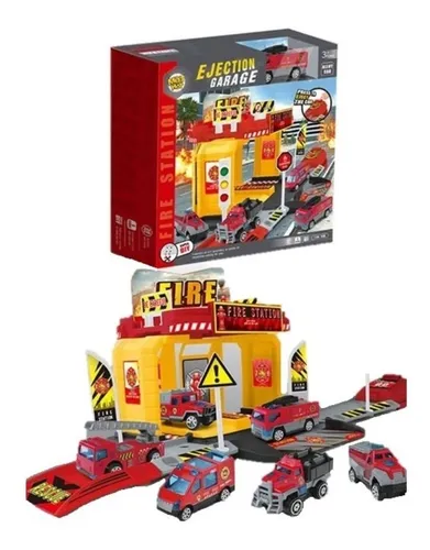 Set Estacion Bomberos Caja