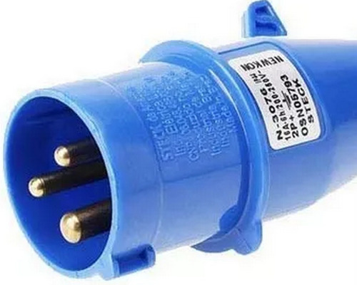 Plug Azul 2p+t 32a 200/250v N3276 Steck