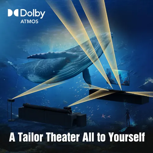 Barra De Sonido Hiwill Enhanced Dolby Atmos De 5.1.2 Canales