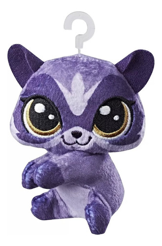 Littlest Pet Shop Mini Peluche Scoot Racooner Con Clip 11 Cm