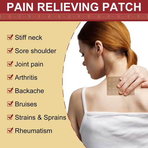 Parche Para Dolor Muscular, Artritis, Reumatismo 10 Pzas