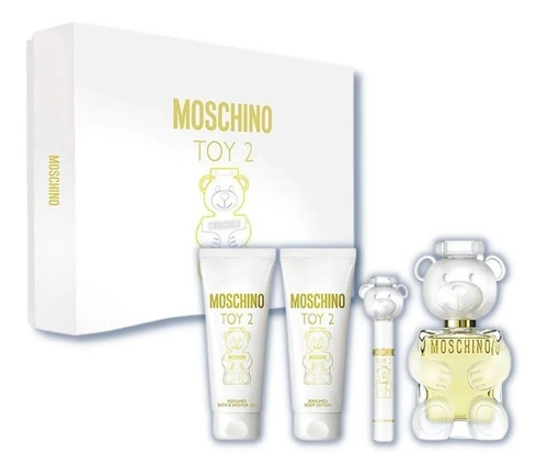 Perfume Moschino Toy 2 Estuche Set De 4 Piezas Para Dama