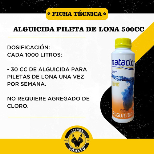 Combo Pastillas Boya + Alguicida Piletas Lona Nataclor Cloro