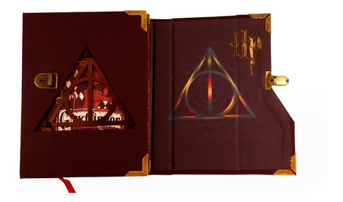 Imagem 2 de 7 de Livro Da Sombra Diário Grimório Harry Potter Gryffindor A5
