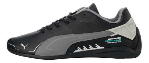 Tenis Puma Drift Cat Delta Mercedes Negro Gris 30685202