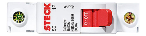 Kit C/4 - Disjuntor Steck Din Unipolar 20a Sd61 C 3ka