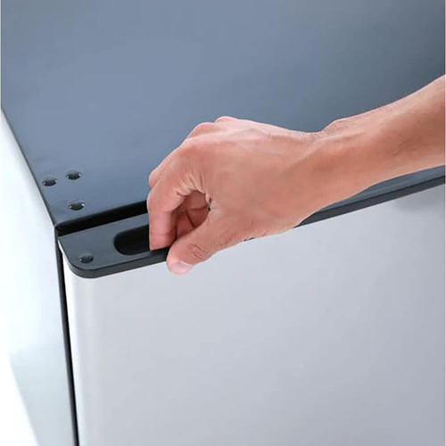 Refrigerador Compacto De 2.4 Pies Cúbicos En Acero Inoxidabl