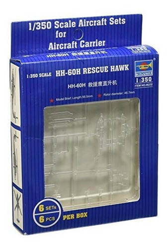 Trumpeter 1-350 Usn Hh60h Rescue Hawk Helicopter Set (6-box)