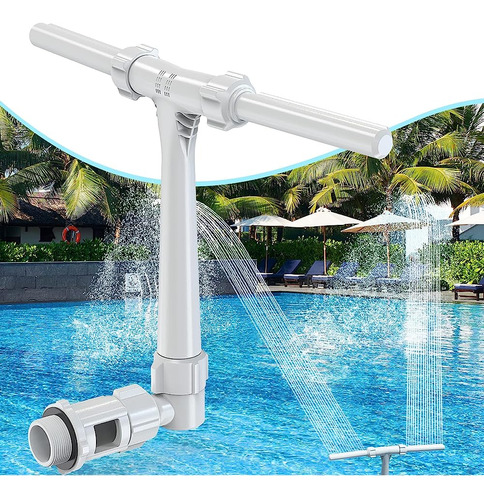 Poolhacker Pool Fountain - Fuentes De Agua De Doble Pulveriz