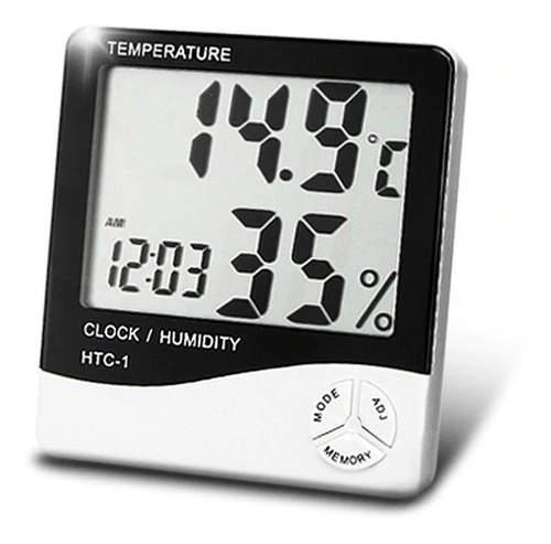 Imagen 1 de 6 de Medidor Humedad Digital Termometro Higrometro Temperatura H1