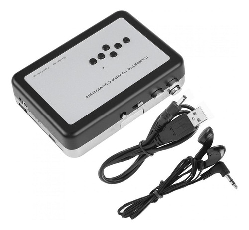 / Portable Cassette Tape Para Mp3 Convertidor Usb Flash