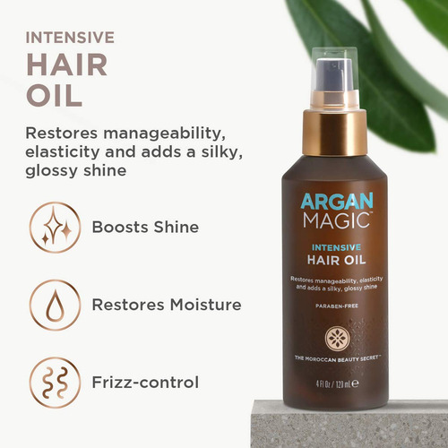 Aceite Capilar Argan Magic Intensive Que Restaura La Manejab