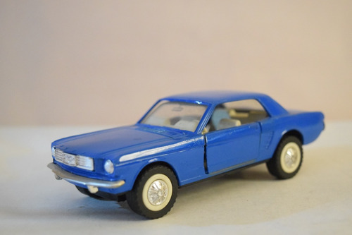 Ford Mustang 1965 S Azul Majorette 1/32 Sin Caja