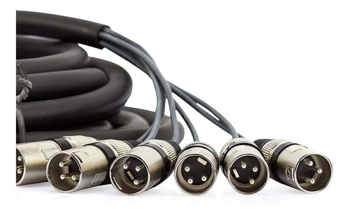 Multicabos Com Conectores Xlr 20 Vias Cirilo Cabos 10m