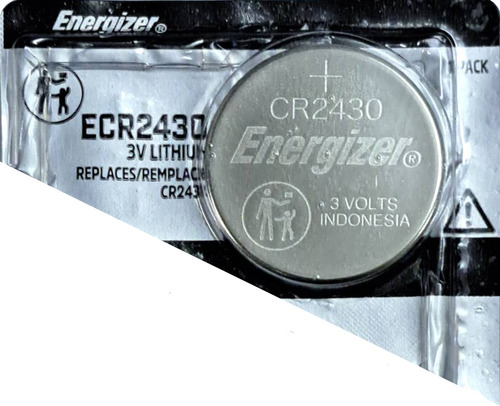 Pila Batería Cr2430 2430 Ecr2430 Litio Energizer