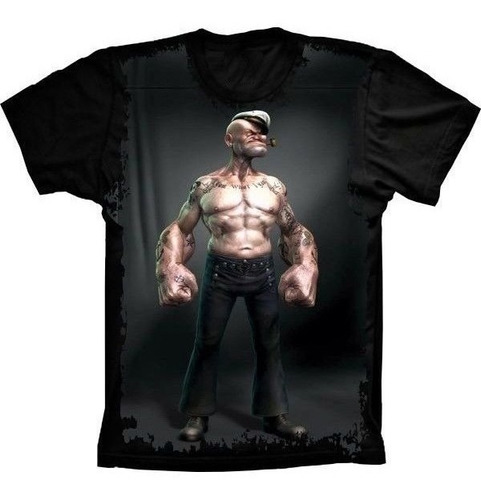 Camiseta Estilosa 3d Fullprint - Personagens P Maromba