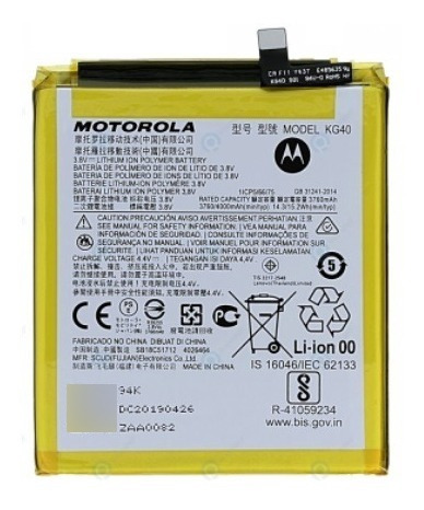 Batería Motorola Kg40 One Macro 4000 Mah Tienda 