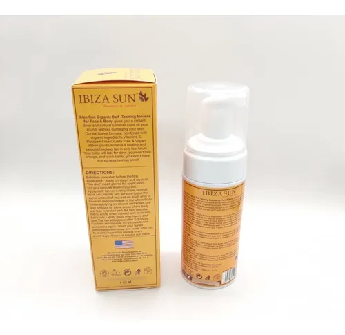 Mousse Autobronceadora Orgánica Y Vegana Ibiza Sun®