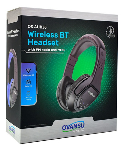 Outlet Auricular Nisuta Bluetooth C/mic Msd Os-aub36