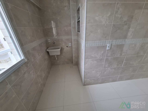 Imagem 11 de 25 de Apartamento Com 2 Dorms, Canto Do Forte, Praia Grande - R$ 420 Mil, Cod: 387 - V387