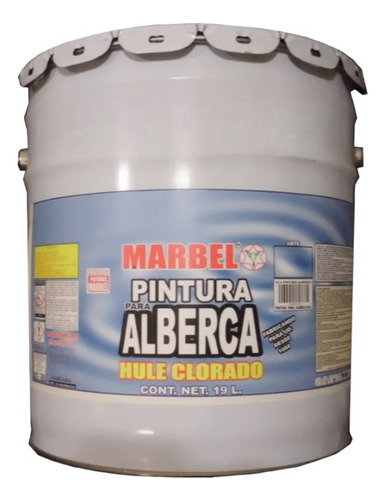 Pintura Para Alberca Cubeta De 19 Litros  9 Colores