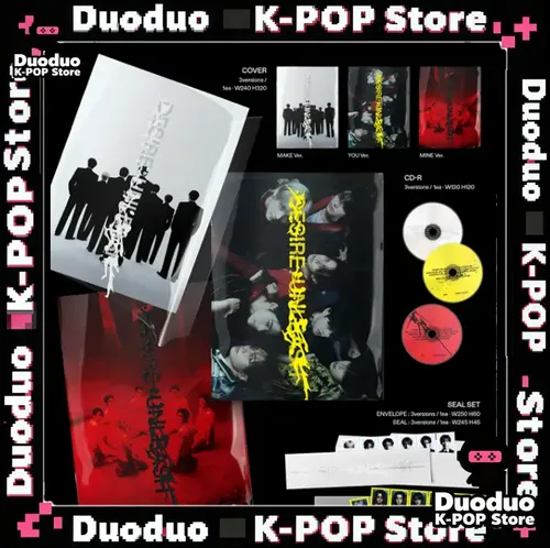 Cd10 Album K-pop Enhypen Desire Unleash Versao Aleatoria