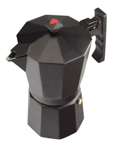 Imagen 2 de 2 de Cafetera Magefesa Colombia Noir 6 Tazas manual negra italiana