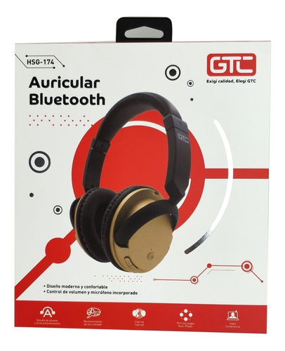 Auriculares Bluetooth Hsg-174 Auricular Gtc