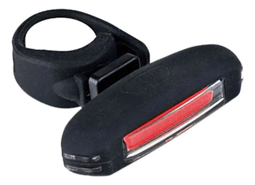 Luz Trasera Bicicleta Usb 3 Funciones Recargable 7 Led