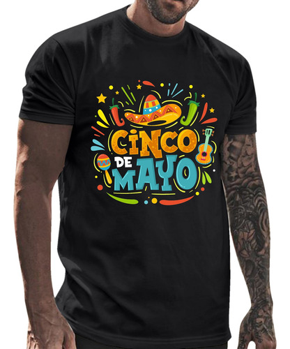 Camiseta Masculina Con Estampado Gráfico Con Temática Del Fe