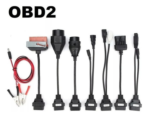 Scanner Autocom Delphi Cdp 2025 Com 8 Cabos Linha Leve + Af