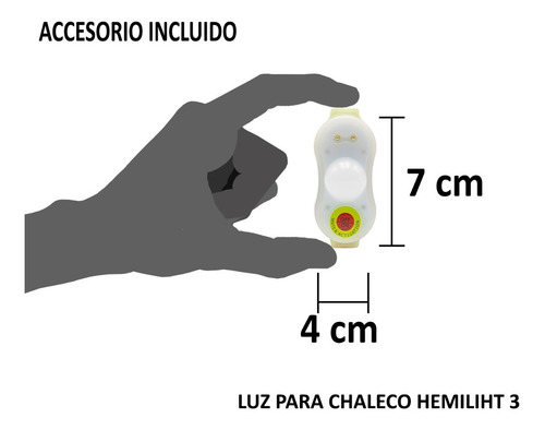 Chaleco Salvavidas Con Certificado Nom Con Luz Y Silbato Naranja