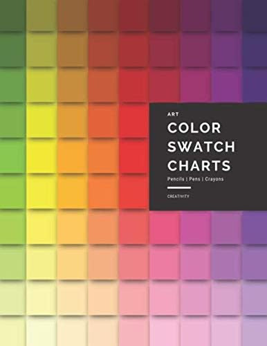 Libro: Art | Color Swatch Charts | Pencils | Pens | Crayons 