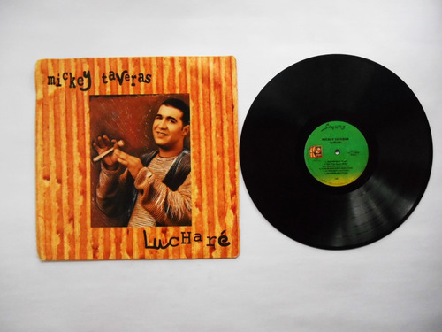 Mickey Taveras Lucharé Lp Vinilo Edicion Colombia 1997