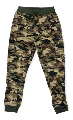 Joggers Sudadera Dama Mujer Camuflado Militar