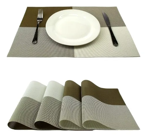 Manteles Individuales Para Mesa Comedor X 6 Lavables