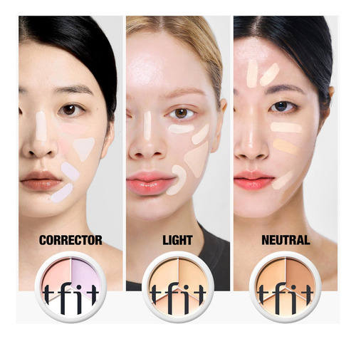 Tfit Corrector De Ojeras Y Manchas Multiusos Coreano (00