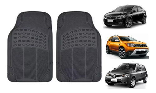 Cubre Alfombra De 2 Piezas Pesado Renault Logan Duster Clio