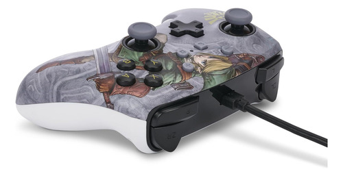 Control Alambrico Powera Zelda Valiant Link Para Switch