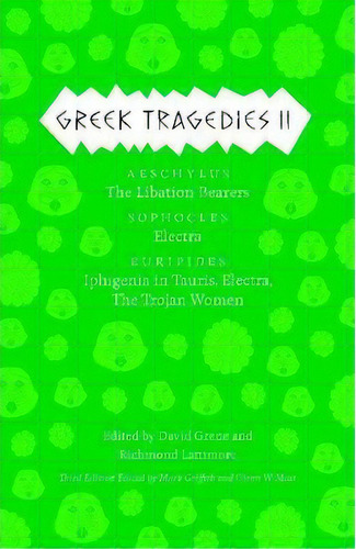Greek Tragedies 2, De David Grene. Editorial University Chicago Press, Tapa Blanda En Inglés