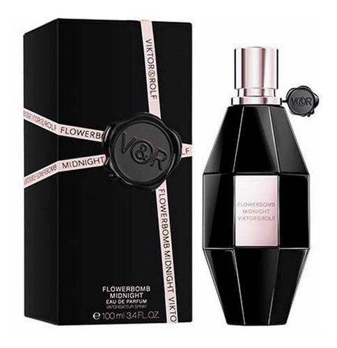Flowerbomb Midnight V&r 100ml Edp - Perfume Original