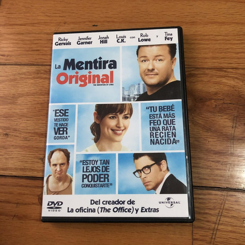 Dvd La Mentira Original The Invention Of Lying Ricky Gervais
