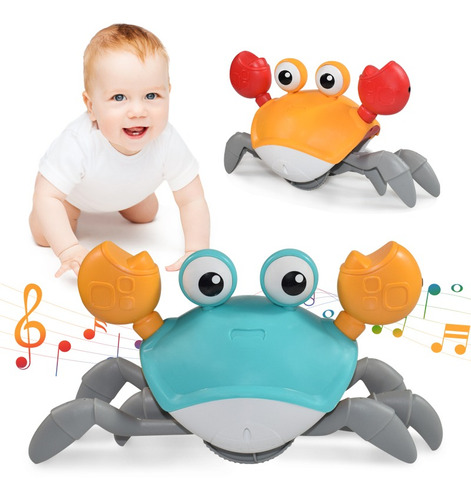 Juguete Interactivo Para Bebés Gateando Con Música, Sonidos
