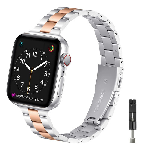 Banda Delgada Omiu Compatible Con Apple Watch 40 Mm 38 Mm 41
