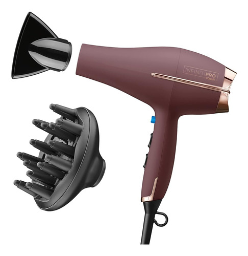 Infinitipro By Conair Secador De Pelo Con Difusor, 1875w Ac 