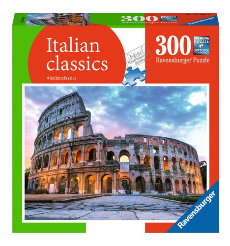 Rompecabezas Coliseo Romano 300p Colec Italia Ravensburger