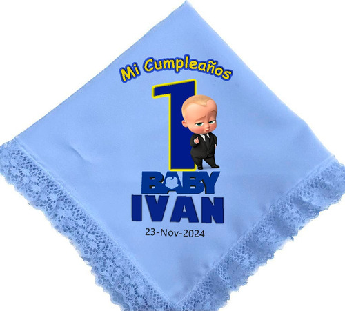 Servilletas Personalizadas Fiesta Cumpleaños 10 Pz Baby