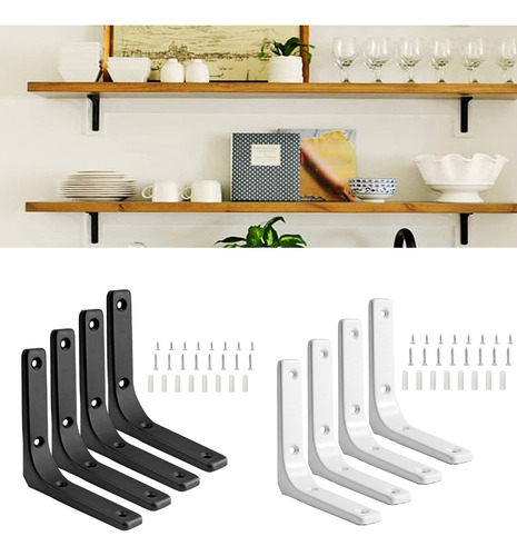Soporte De Pared Resistente En Forma De L (bk-4), Carcasa Fl