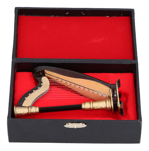 Modelo De Trompa En Miniatura De Latón – Réplica De Instrumento Musical Para Decoración De Estanterías, Escritorios Y Salas De Música, Regalo Para Músicos